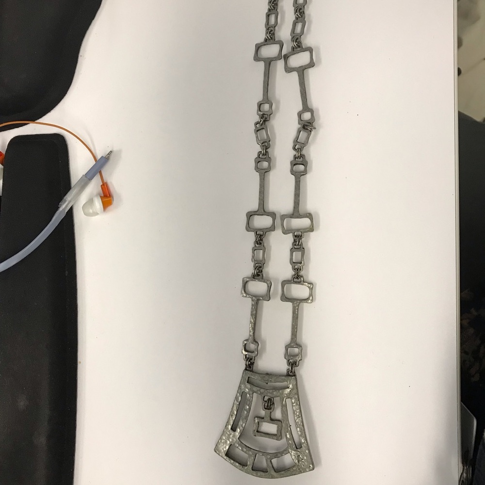 Silver Necklace With Pendant